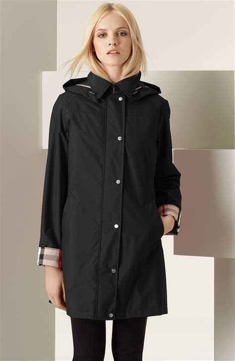 ladies burberry rain jacket|burberry rain jacket women's sale.